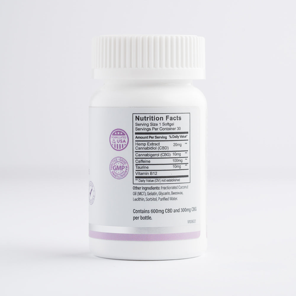 CBD Energy & Focus Softgels