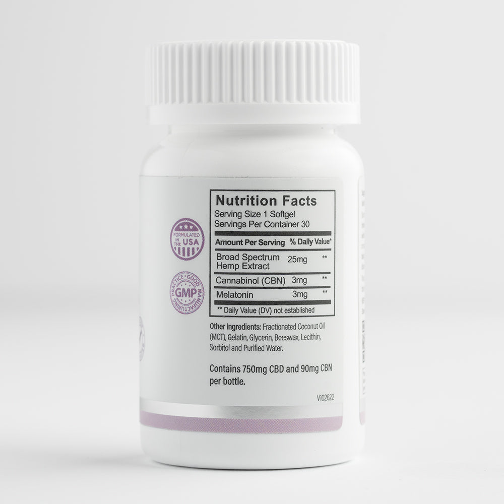 CBD Sleep Support Softgels