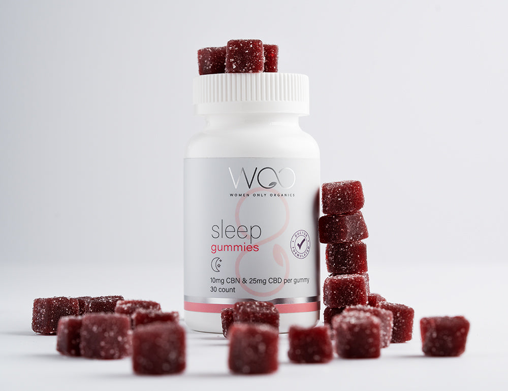 These CBD sleep gummies help women to wake up refreshed and full of energy.